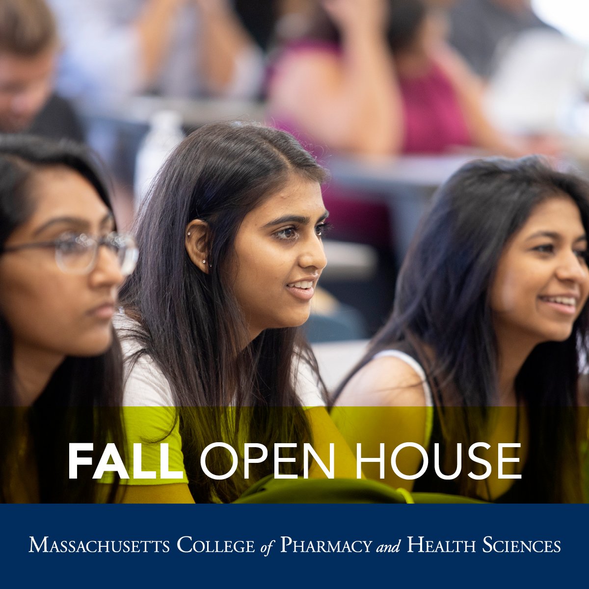 MCPHSManchester's tweet photo. Join us for a day of discovery at Fall Open House on Saturday, October 27.  Talk to faculty, learn about affordability and financial aid, meet our students, tour our state-of-the-art labs, and learn more about your future program. Register: https://t.co/n1ghNTClv7 https://t.co/hegevgf81G