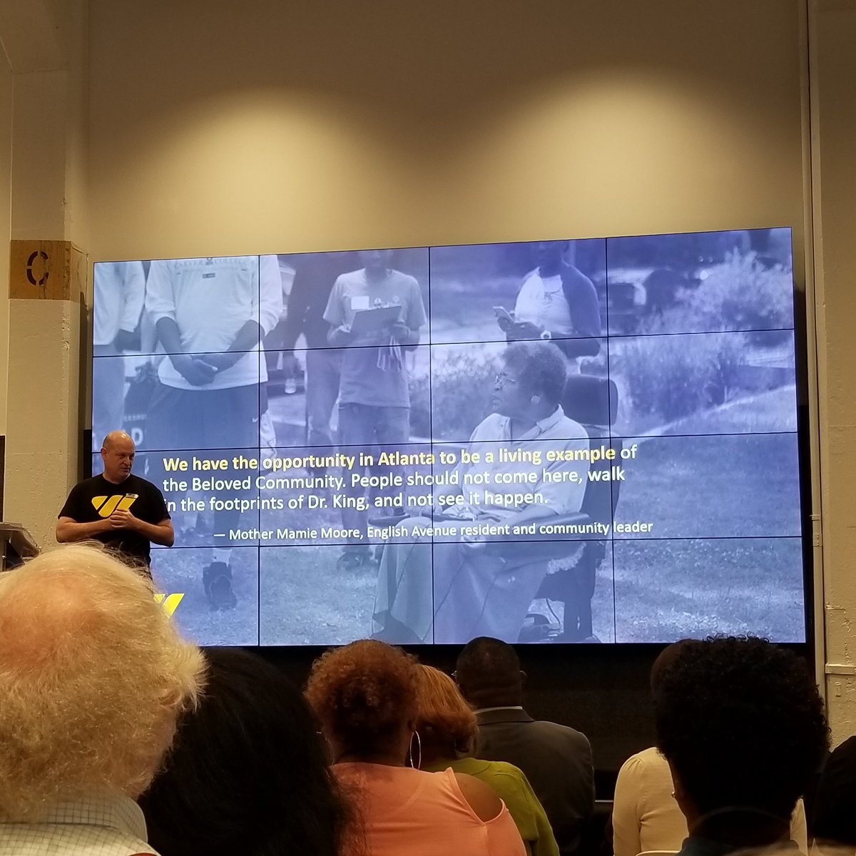 erikjprovitt's tweet photo. The fact that @michaelklucas got more hugs at the @WFFAtlanta #transformwestside Summit today has got me #InMyFeelings 😜 I mean sure, he's a pretty big deal with @supportAVLF but y'all know me! #ATLaffordablehousing #TenantsRights #LandlordTenant https://t.co/jauzMY4zxW