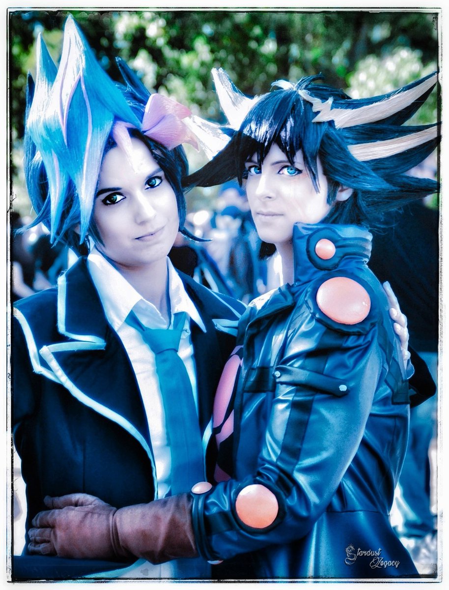 StardustLegacy_'s tweet image. Just some #codeshipping love 😍💕

Yusaku Fujiki: Me
Yusei Fudo: @_meri_ri_ 

Photo: @MaWitzga 
Edit: Me 

#yusakufujiki #yuseifudo #yugiohcrossover #vrains #5DS #yugiohcosplay #connichi2018
#connichi
#IFuckingLoveThisCrab ♡