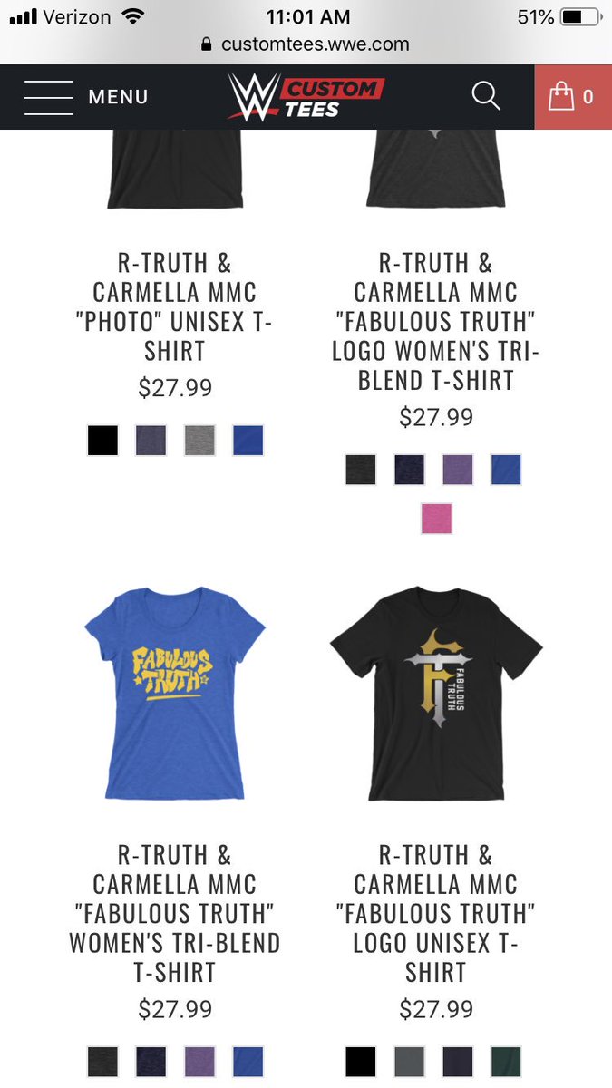 wwe custom tees