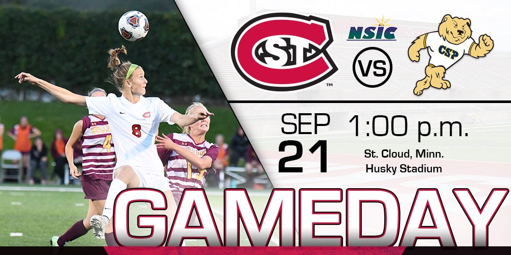 SCSUHuskies_Soc's tweet photo. #SCSUSoc GAMEDAY! Be at Husky Stadium at 1 p.m. for the #NSICSoc matchup of @SCSUHUSKIES_SOC vs. @CSPBearsSOC
🖥 https://t.co/di6I9veH1W
📈 https://t.co/bTljr8CbGD
📻 https://t.co/zy40acUwYm https://t.co/F27VBB8ZQ1