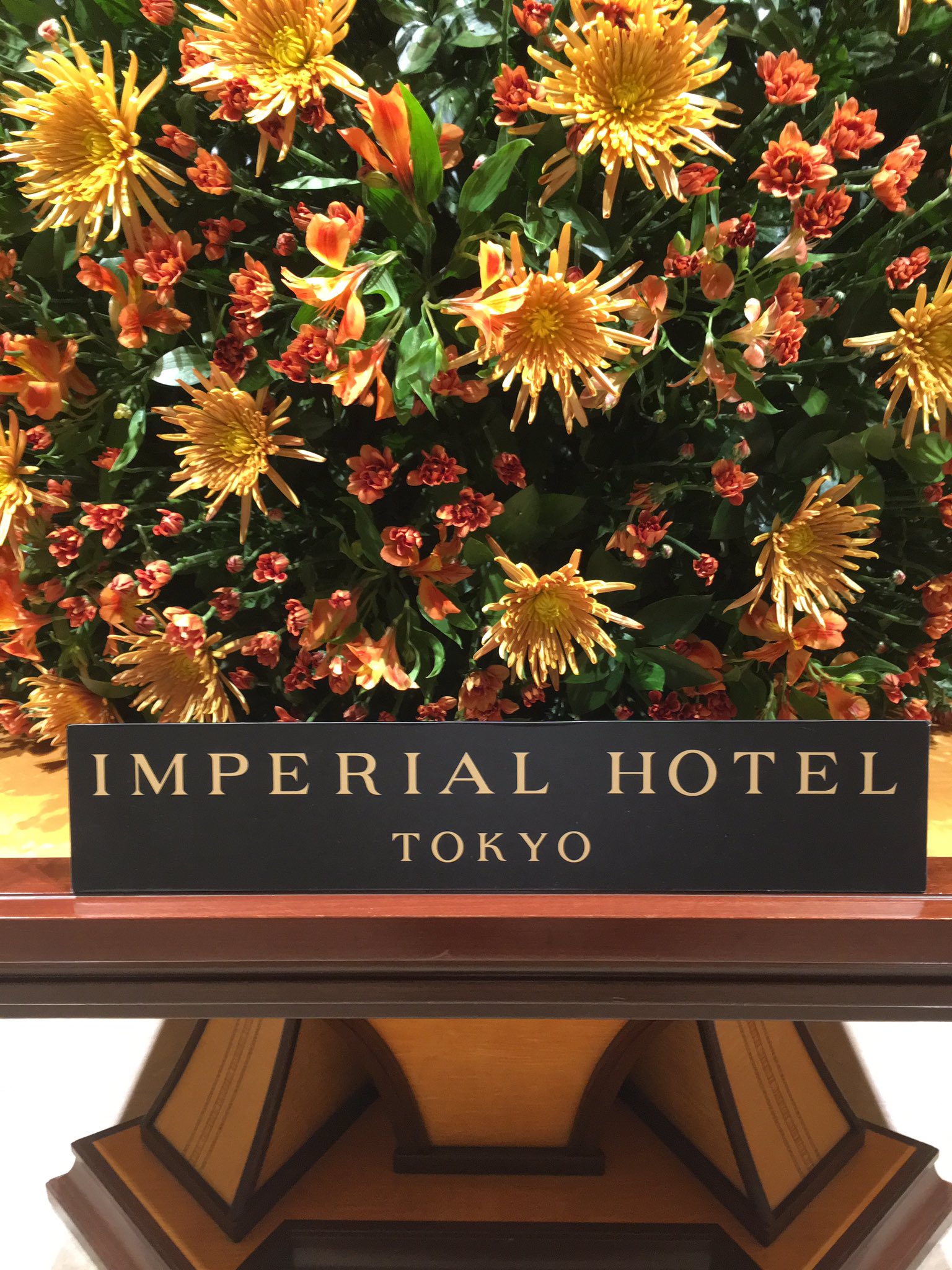 ケンケン Di Twitter 帝国ホテル東京の装花が変わりました 花の名前は アナスタシア 花言葉は 高貴 高尚 高潔 とスプレーマム 花言葉は 清らかな愛 高潔 です 写真好きな人とつながりたい 帝国ホテル東京 T Co Lvu0dl1yzi Twitter