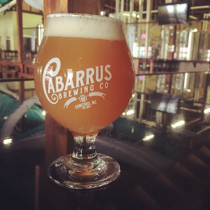 CabarrusBrewCo's tweet photo. Now on tap! Sour Flower #IPA aged on 2nd use peaches! A sour #hazyIPA hopped with #Mosaic, #VicSecret and #ElDorado and aged local #peaches from #ConcordNC’s own @BarbeeFarms! 20 IBU, 6.4% ABV #concordbeer #cabcobeer #cltbeer #ncbeer #peachbeer #localpeaches #cabbrewco https://t.co/uXnnscxX1i