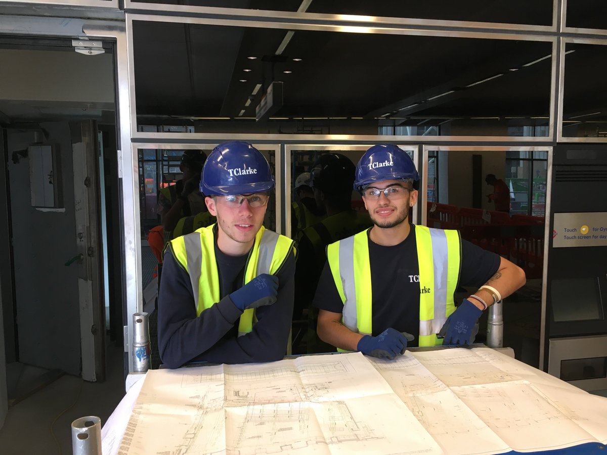 tc_futureleader's tweet photo. We welcomed our new apprentices to the Southbank Place LUL Ticket Hall team this week. They have begun by working alongside experienced electricians who will be passing on their knowledge. @JTLTraining @tc_futureleader https://t.co/uwuz7v438u