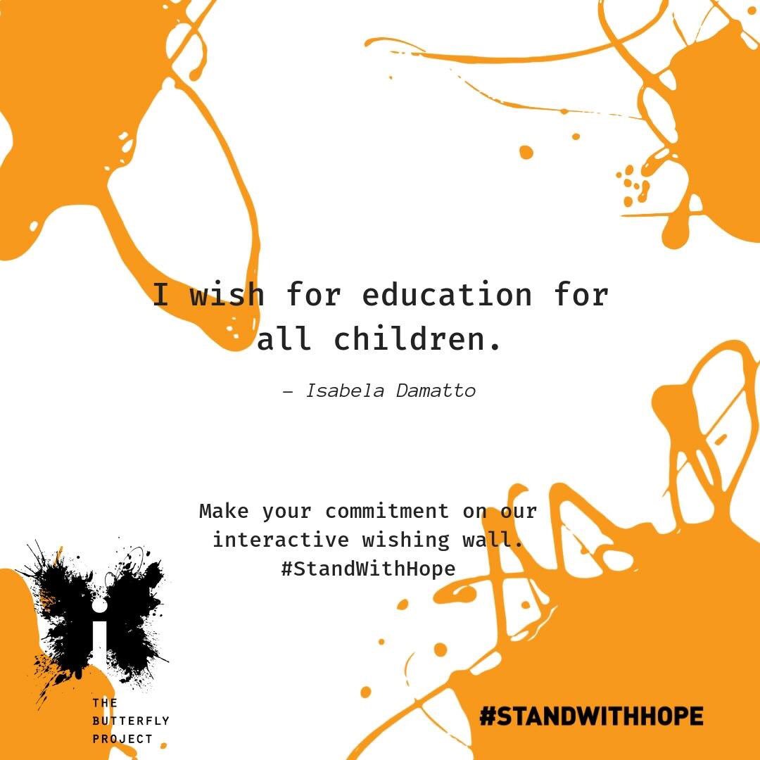 TheButterflyProject tweet media