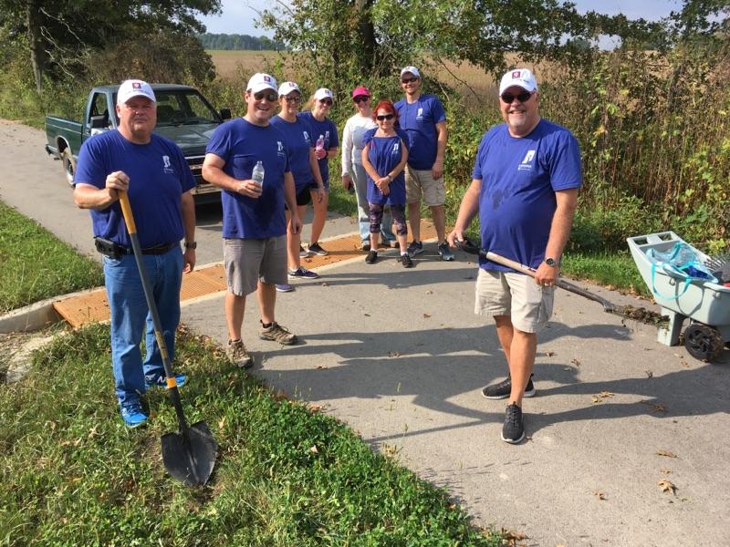 IUHealthECR's tweet image. Thank you IU Health Blackford team for your great #DaysofService work today on the Greenway. @IUHealthTeam @IUHealthDave @RStevensIUH