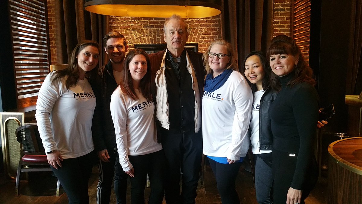 You just never know who you will meet at Walk MS – actor Bill Murray. According to team members, Bill asked what they were doing attired in their team T-shirts. After hearing about #walkMS, he replied, “What a great cause.”