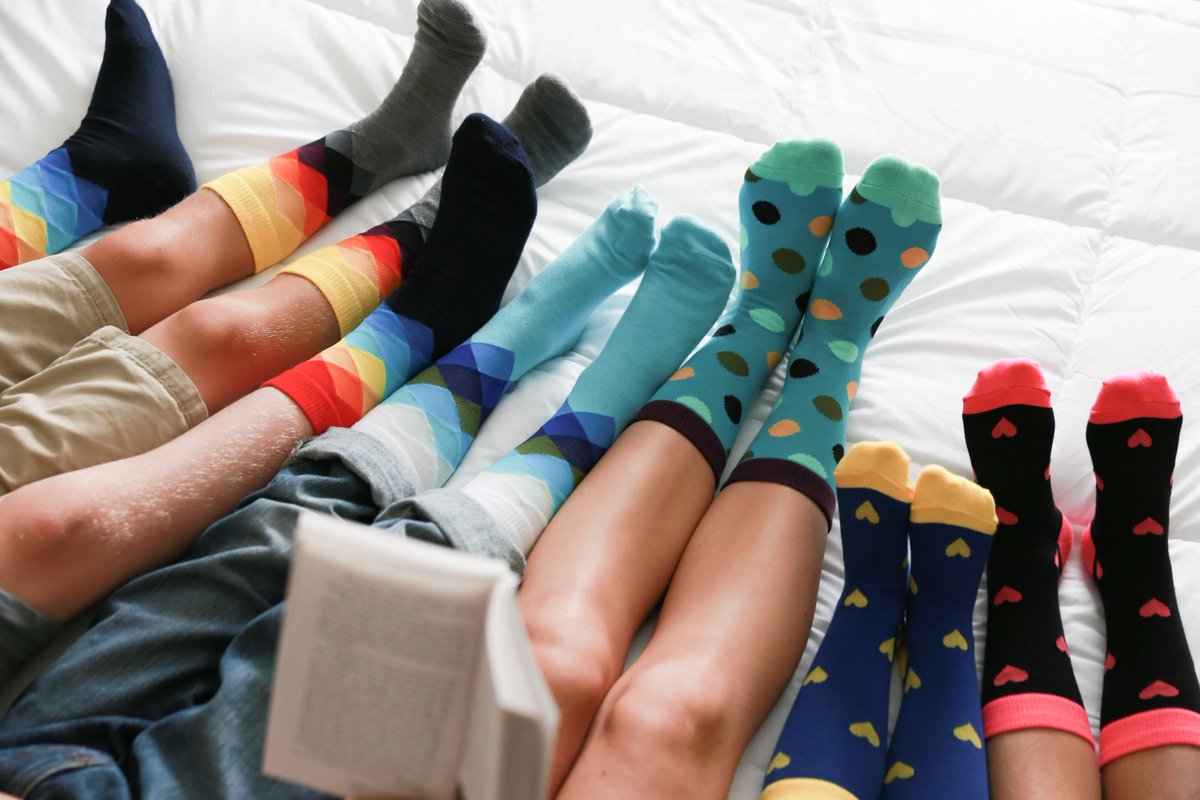 kristalshaff's tweet photo. Look at these fun socks! #rainbow #socks #adoption #fundraiser #colorful #clothes https://t.co/3Hh3PflTcd https://t.co/uUMTwjioz8