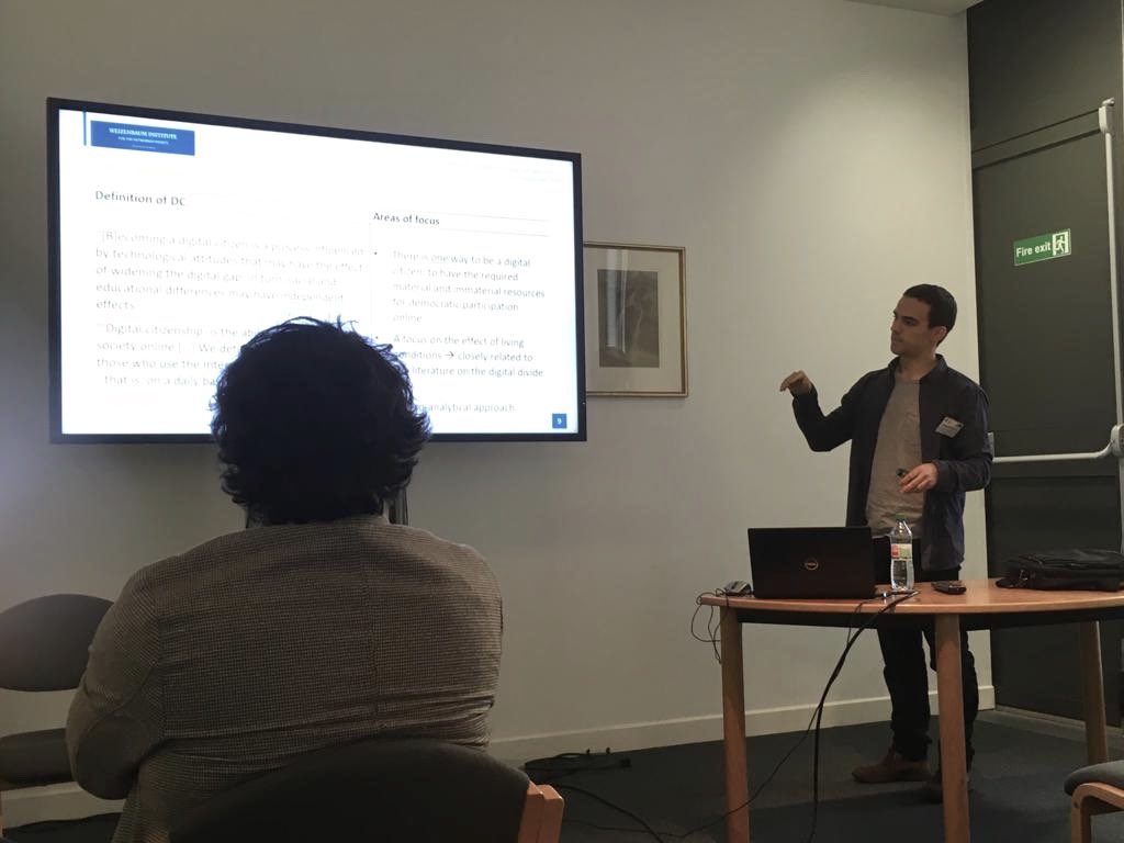 JWI_Berlin's tweet photo. At the #IPP2018 our researchers @QrdKnpfr, @srein_ , @portenchee, Louise Jørring and António D. Valentim present their insights on current challenges for democratic processes in a digital world. @policyinternet https://t.co/SRUbyCqDbR