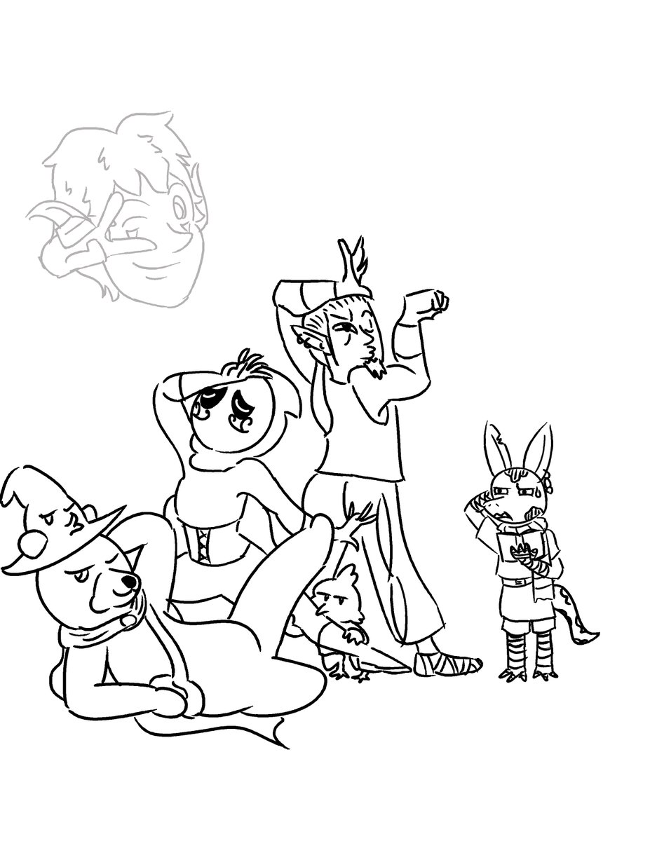 picture Draw The Squad 4 People Base draw your squad meme