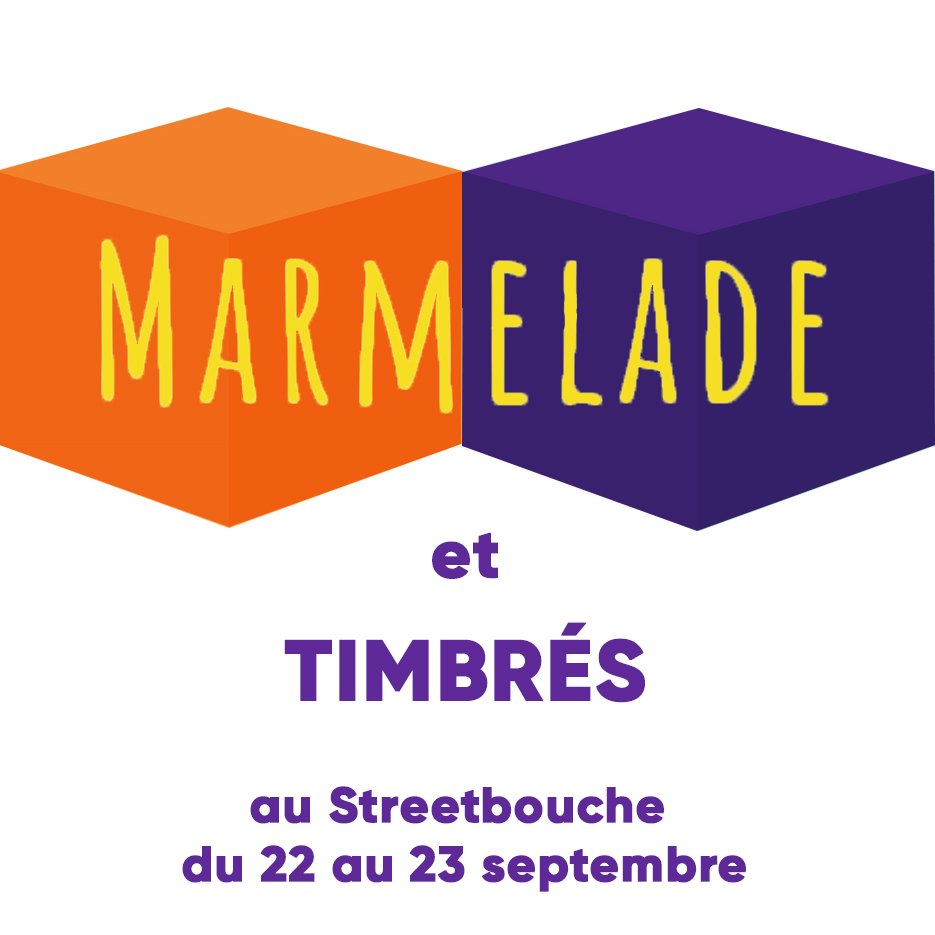 Timbres_fr's tweet photo. Du 22 au 23 septembre on sera sur le stand Marmelade au @StreetBouche (jardins des 2rives). Y'aura du muesli et des barres de muesli pour les plus audacieux 😄! 
#muesli #timbrés #timbres_fr #marmelade #streetbouche #strasbourg https://t.co/2DVu2JEqux