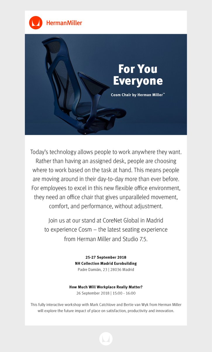 markcatchlove's tweet photo. See you there - with the amazing new chair
#CNGMadrid #cngsummit https://t.co/OhcdWcuAlJ