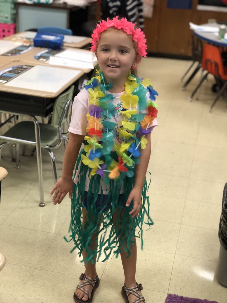 ChristiW2nd's tweet photo. Aloha from the beach...I mean Glenwood! @GlenwoodPrimary #ATribeBegins https://t.co/2JIGpDnnXa