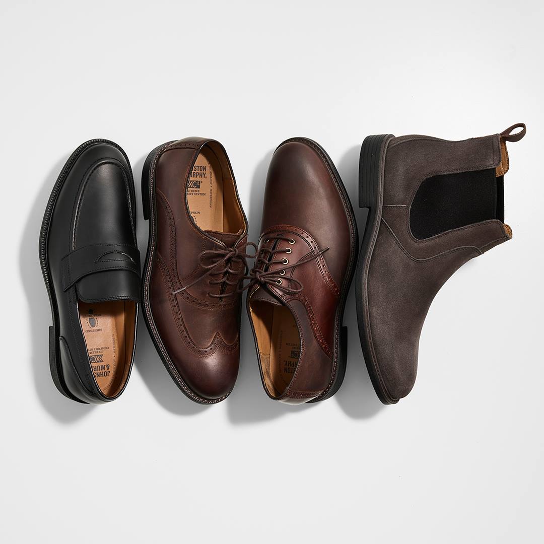 Johnston &amp; Murphy Trunk Show happening in store today with 20% off shoes!