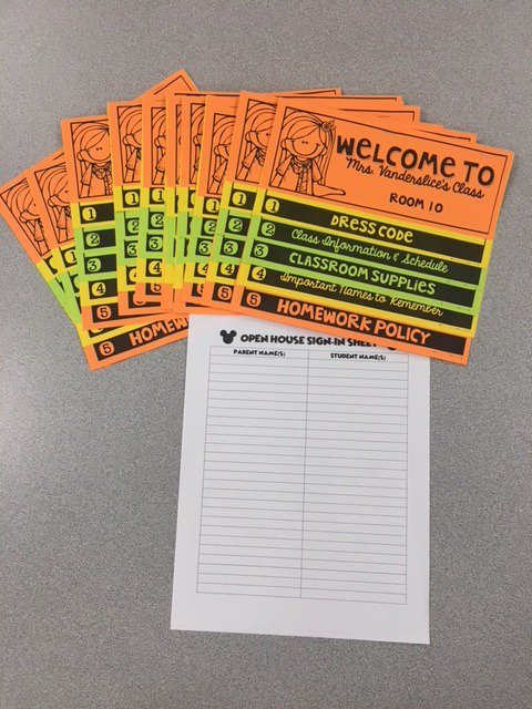 MrsVSlice's tweet photo. Ready for Back to School Night!! https://t.co/gvQPOAXYNS