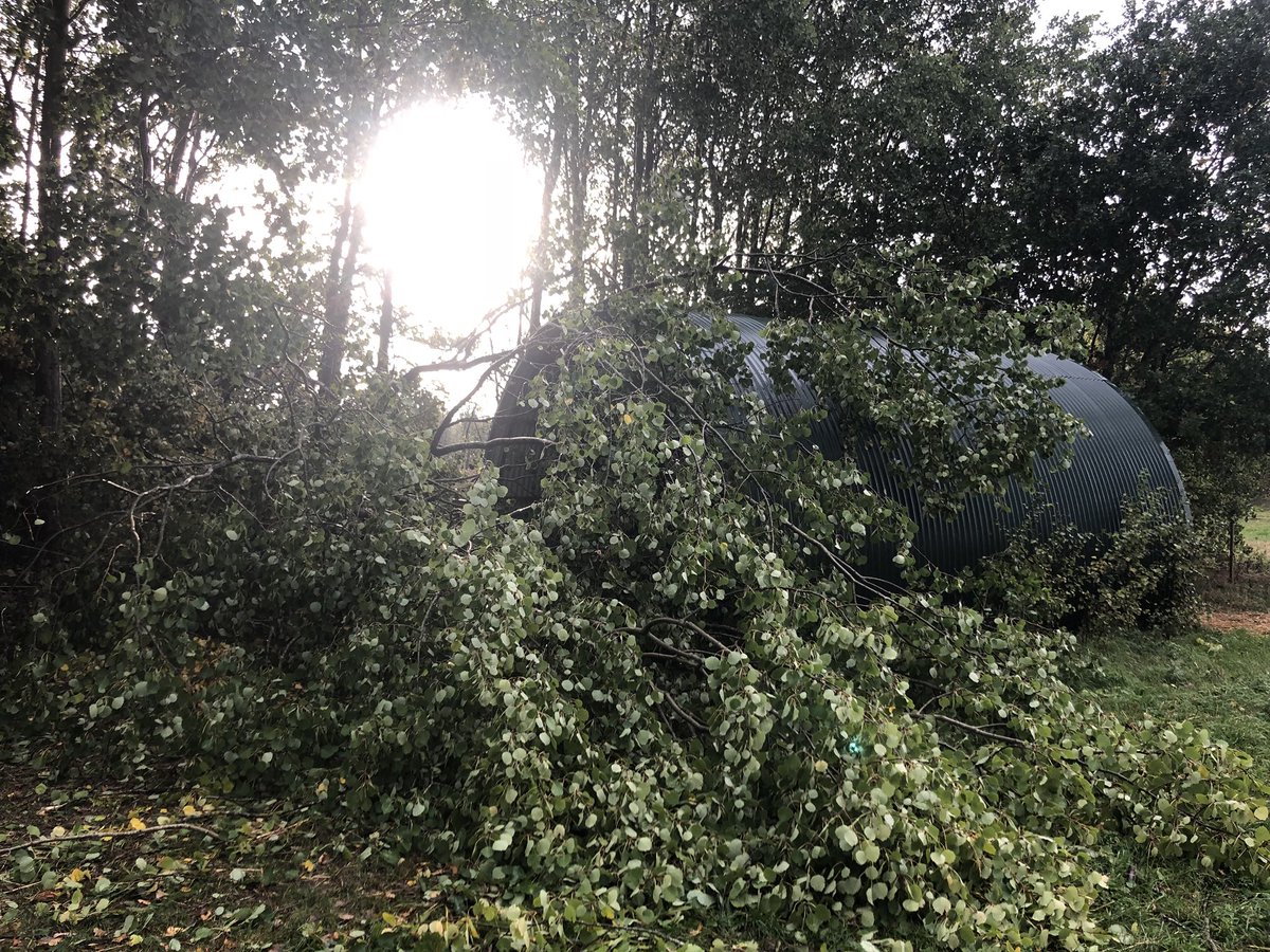 lindacastell77's tweet photo. En fet tromb drog nyss över Mjölby & Mantorp. Vilka krafter! 😨🌪 #tromb #höststorm https://t.co/xKVnFJBti4