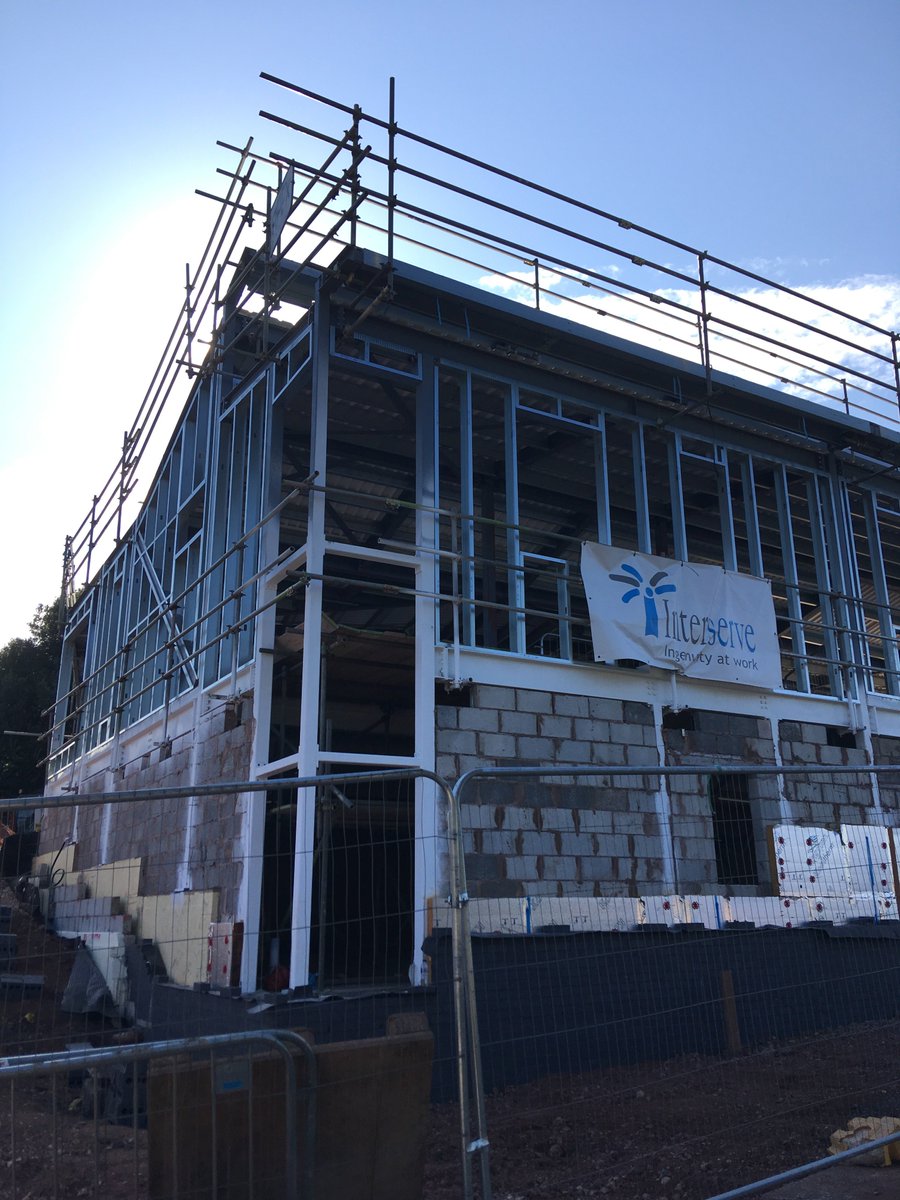 TonyPollintine's tweet photo. Grainge Architects Mother &amp; Baby Unit taking shape at Wonford Hospital site in Exeter https://t.co/Pm2yiXAJuj