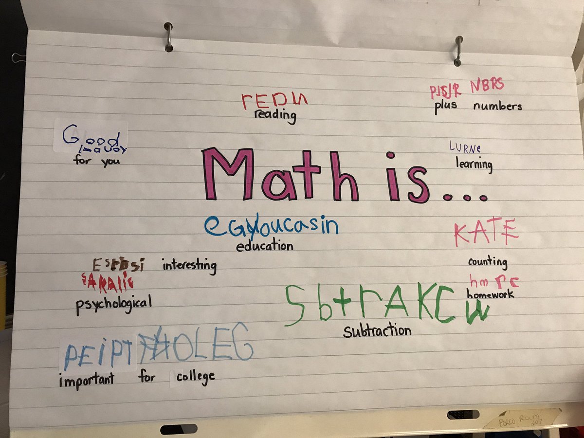Gr1isFun's tweet photo. Talking about Math in Grade 1! My favourite...”Math is psychological” #DPMathItUp @DP_math @MaryFixCS https://t.co/wxnjDORyTS