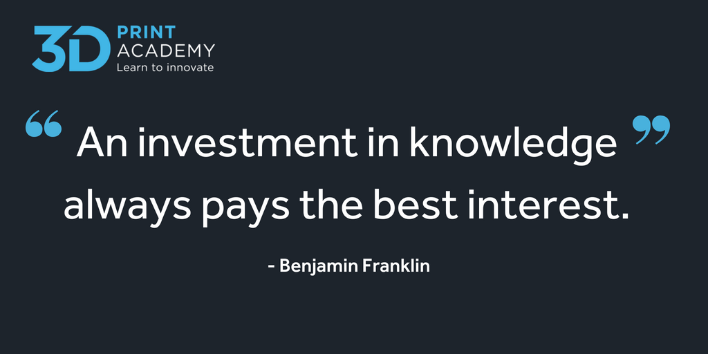 3DPAcademyUK's tweet photo. Here at the 3D Print Academy, we were founded on the belief that by providing our customers with in-depth 3D print knowledge , there's no limits to what they can achieve with their 3D investment! #shootforthestars #3Dprinting #3dprinttraining #3dprintcourse #3dprintuk https://t.co/0aLvFfOOv5
