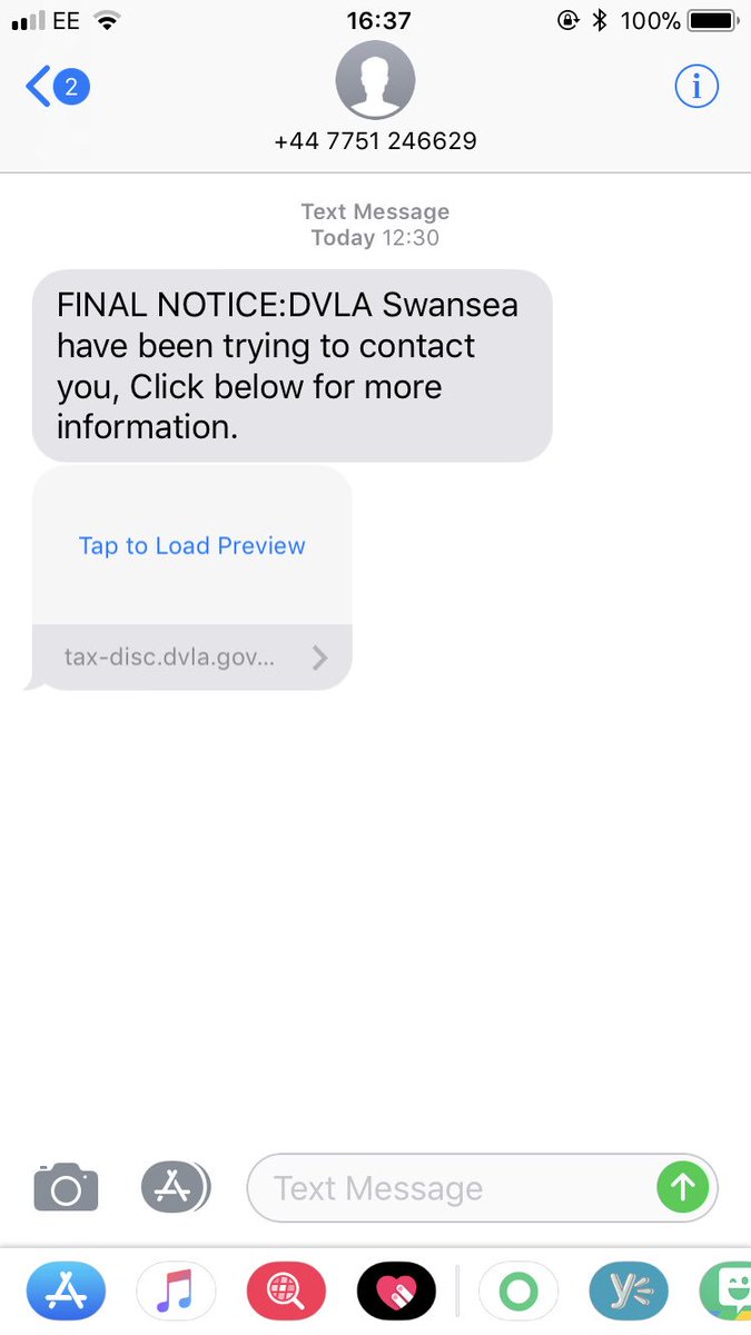 _SAManthaaa's tweet photo. @DVLAgovuk I’m sure you’ve probably had plenty of tweets regarding this... is this another scam message?? Thank you 😊 https://t.co/iRe1z2Q5sy
