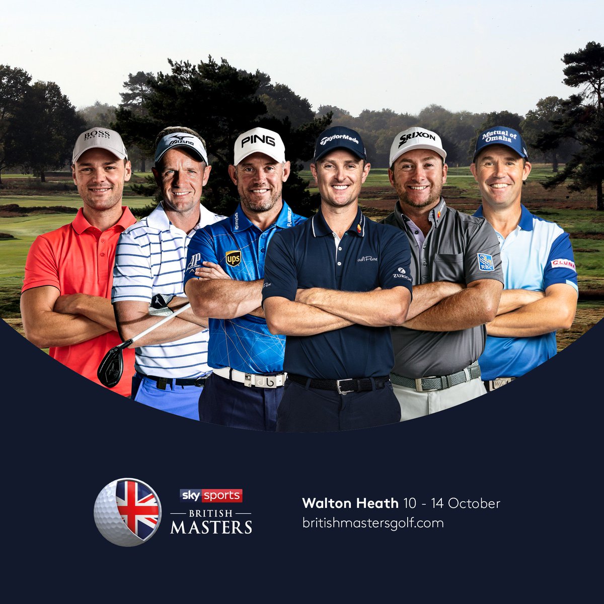 british_masters's tweet photo. Justin Rose will be joined by his fellow former Major Champions @padraig_h, @MKaymer59 and @Graeme_McDowell at next month’s Sky Sports #BritishMasters, while two more former World Number Ones in @LukeDonald and @WestwoodLee have also confirmed their participation. https://t.co/ZG3ol53XJj