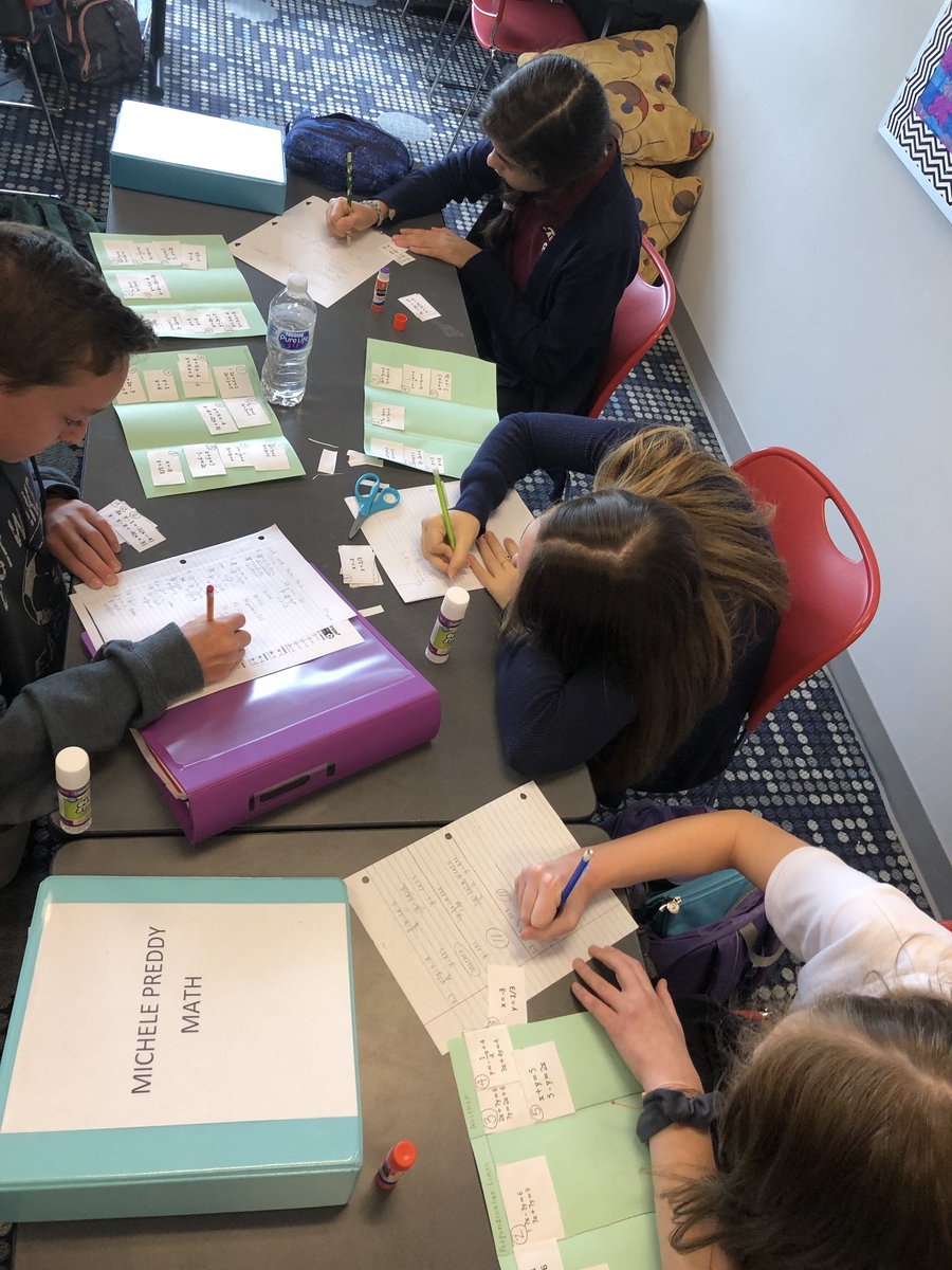 underwaspmath1's tweet photo. Math 1 in action Cutting and Pasting Parallel, Perpendicular, or Neither Linear Functions activity before Fall Track Out! #mathrocks #ALLinEWA #lovemyjob #mathone https://t.co/cJXpTJMF84