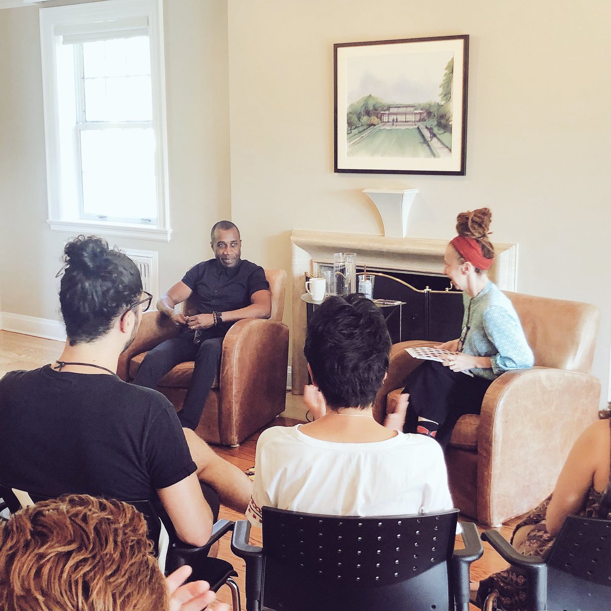 Thrilled to have these two powerhouse creators back on our grounds today! 👏👏👏 #CdnFilm