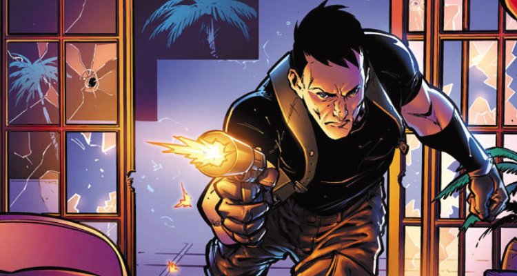 BoundingComics's tweet photo. Take a look at the first five pages of @ArkhavenComix and @Dixonverse Alt-Hero: Q #1 https://t.co/5JHYOIkg4V #comics #comicbooks #TeamComics #AltHeroQ #AltHero https://t.co/lusLeLe3e5