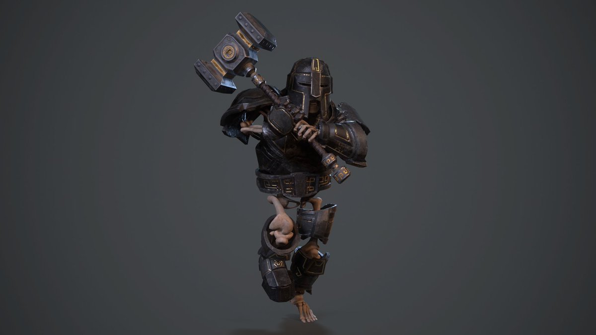 YourDwarves's tweet photo. Let's talk about RPG enemies. Undead dwarves? Yepp, for sure! #indiedev #gamedev #dwarf #RPG https://t.co/X6wf9uFqWk