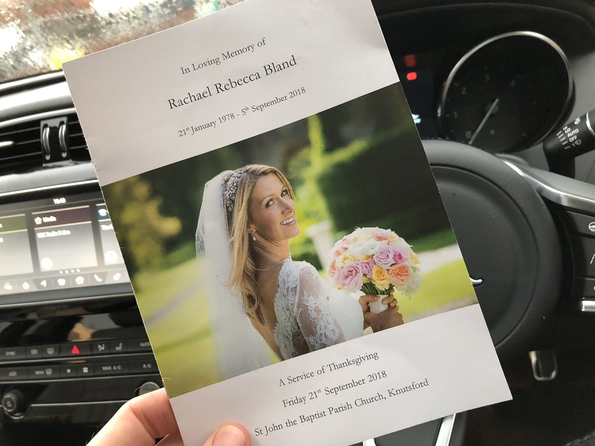 Well... that was both beautiful & brutal. Wonderful to meet some of @Rachael_Hodges & @blandsteve’s family and to see so many of her @bbc5live colleagues & friends giving thanks for her incredible life #RaiseAGlassToRach #YouMeBigC