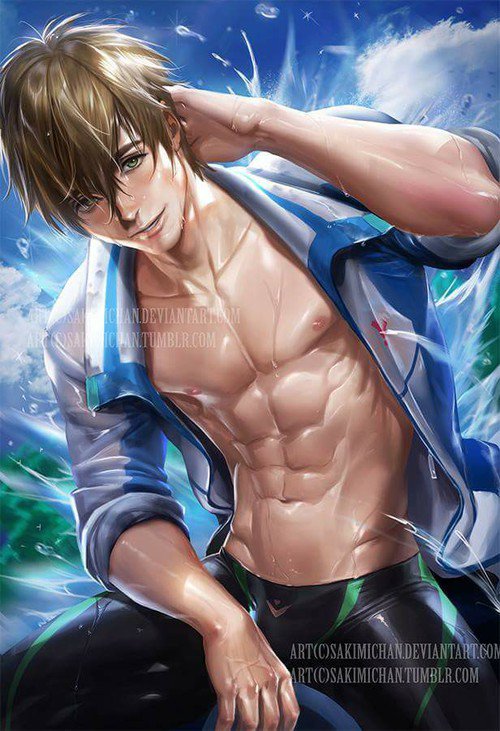 ukeandsemen's tweet photo. 20 💜 y subo sin censura a Makoto ( • ̀ω•́  )✧  (es una apuesta bajita eh?)
#yaoi #free https://t.co/YbqWqREURV