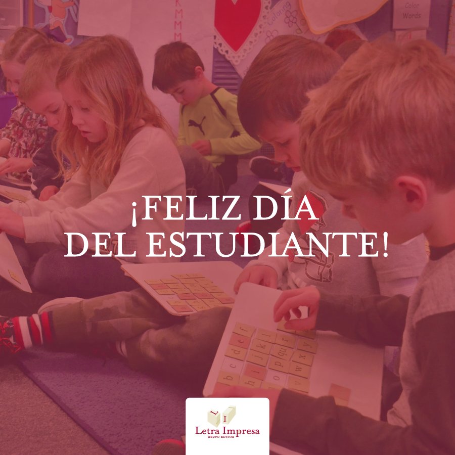 ¡Feliz día a todos los estudiantes y a todos nuestros lectores!  😁📖