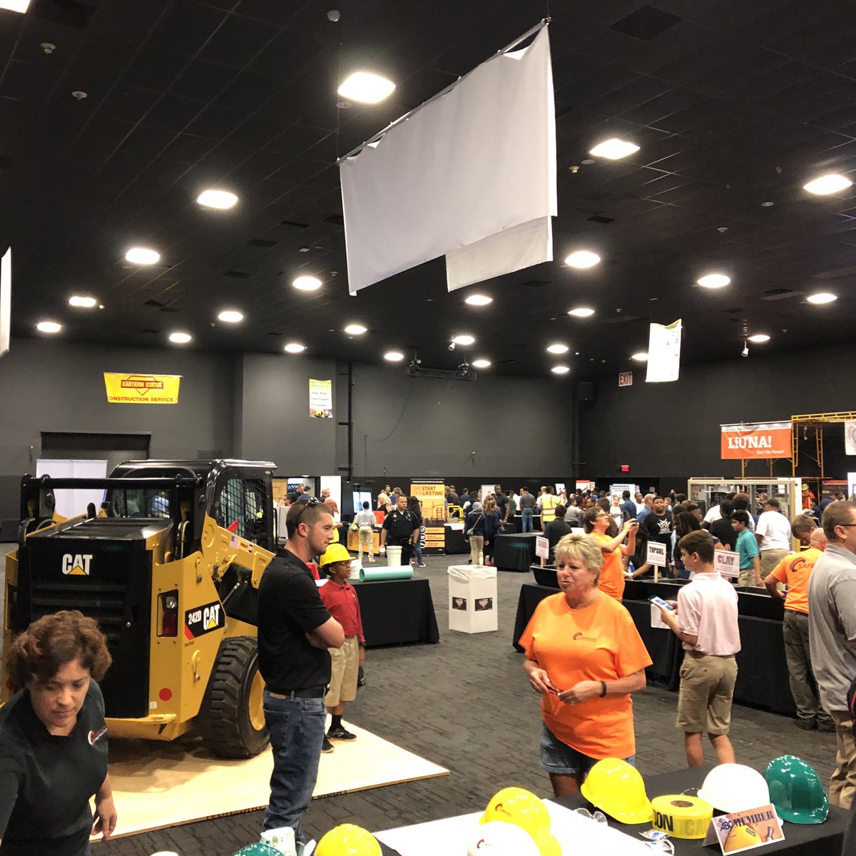 Absolutely awesome experience at the Governor’s Construction Career Expo. Kept hearing one word as students and teachers came through the door: WOW! #DCA #workforcedevelopment