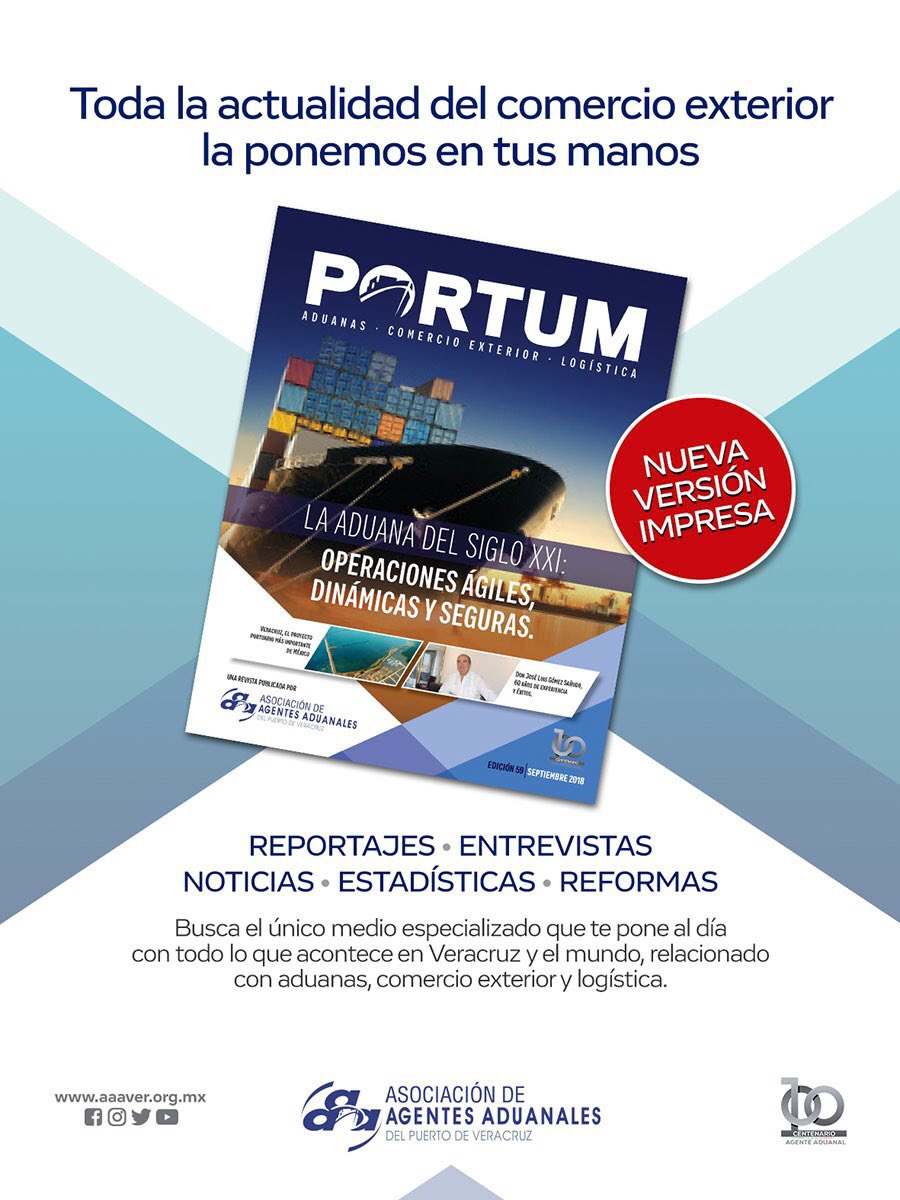 AAAPVER's tweet photo. Con orgullo y felicidad nos complacemos en presentarles el relanzamiento de la edición impresa @RevistaPortum próxima a lanzarse este mes de Septiembre. ¡Enhorabuena a todos los involucrados!
#aaaver #veracruz #portum #aamx #aaa https://t.co/7ANjepqp1Q
