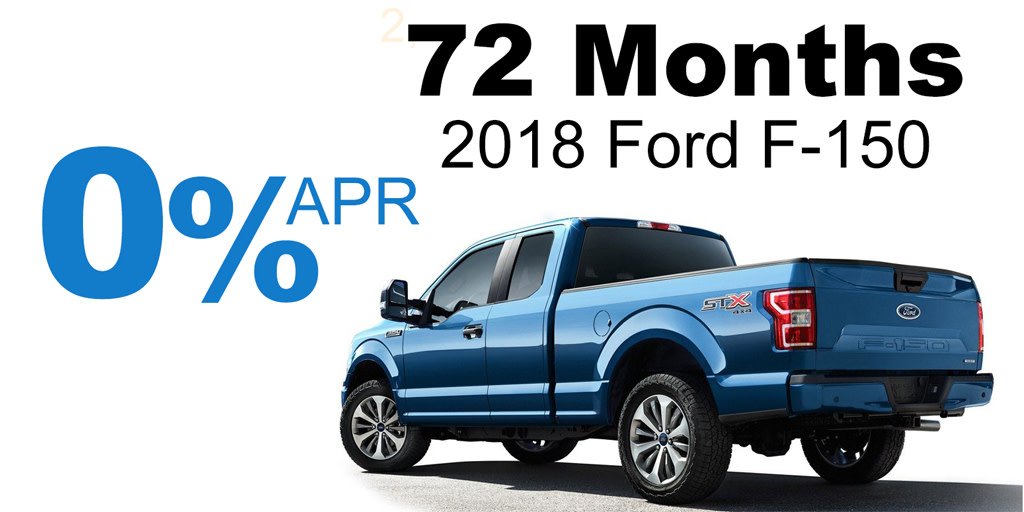 RustysFordTN's tweet photo. Get 0% APR for 72 months on all 2018 Ford F-150 trucks PLUS customer bonus cash back! Drive to Dandridge to find the perfect @Ford truck to fit your lifestyle. Call one of our friendly and knowledgeable sales reps today! 888-286-7008.
#RustyWallaceFord #Ford #DriveHomeHappy https://t.co/54jYw9eZQ2