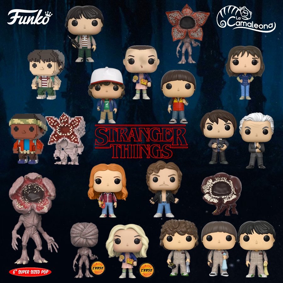 lista funko pop stranger things