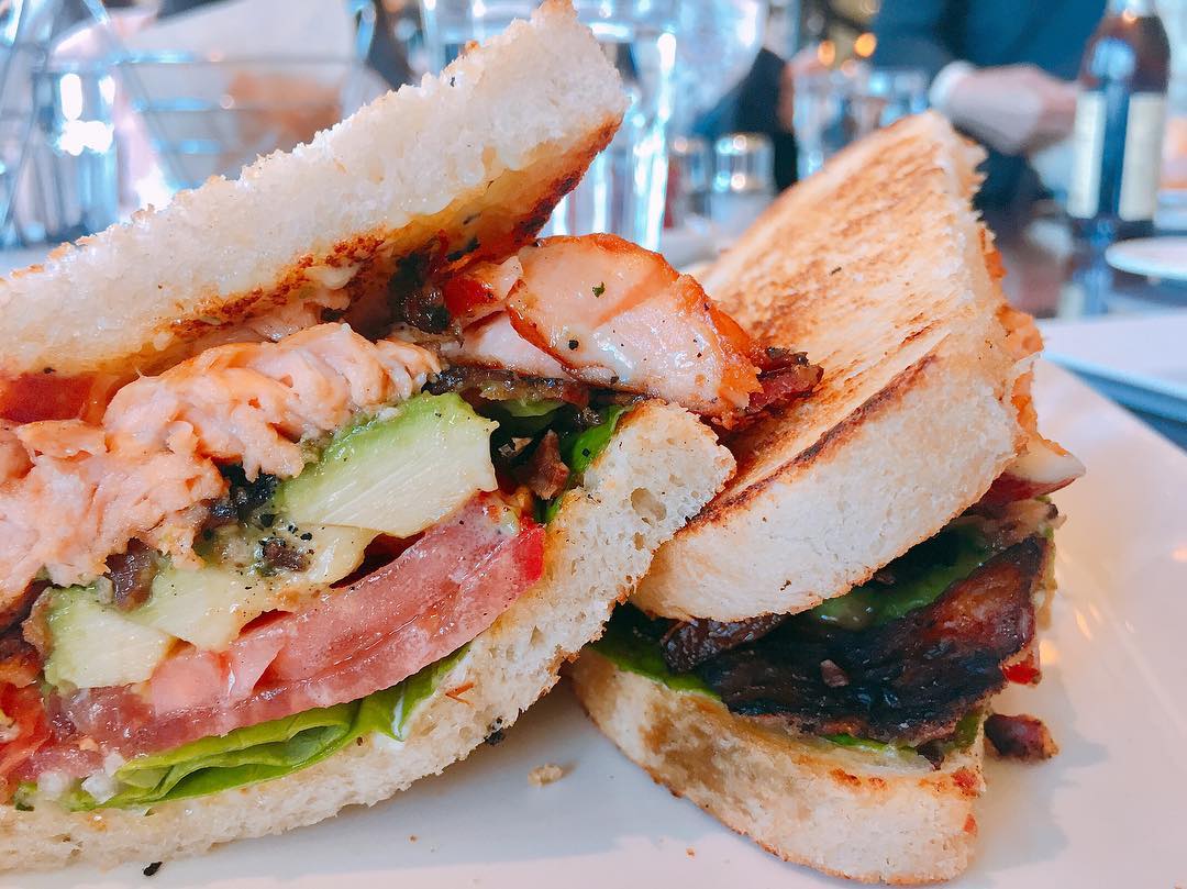 Get your foodie fix with the Dungeness Crab Cake Sandwich. Only at Bistro Boudin 😋 📷: @foodflf