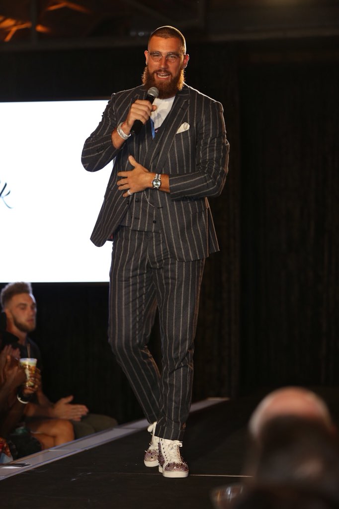 Travis Kelce on X: My #WalkTheWalk charity fashion event is