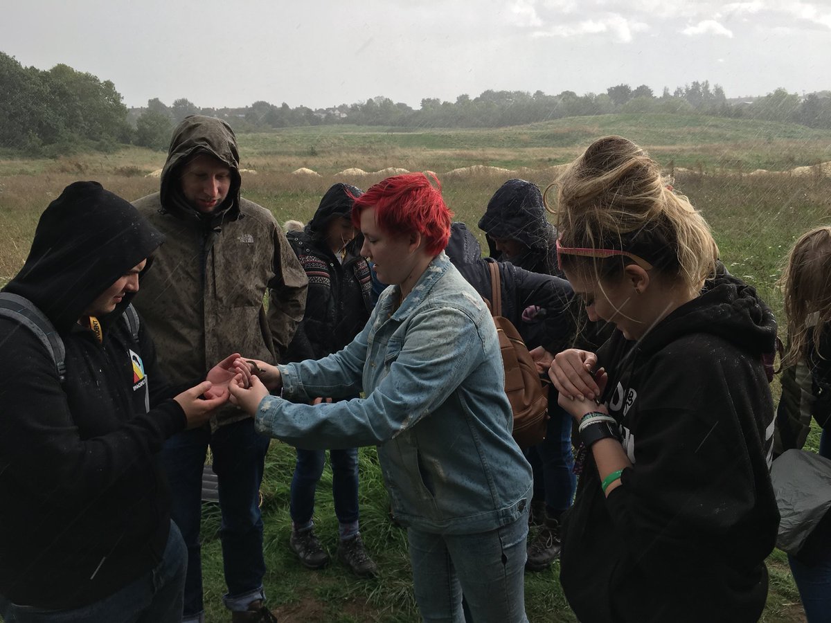 First outing on the Uos Wildlife course with <a href="/DavidDowding2/">David Dowding</a> and slow worms!