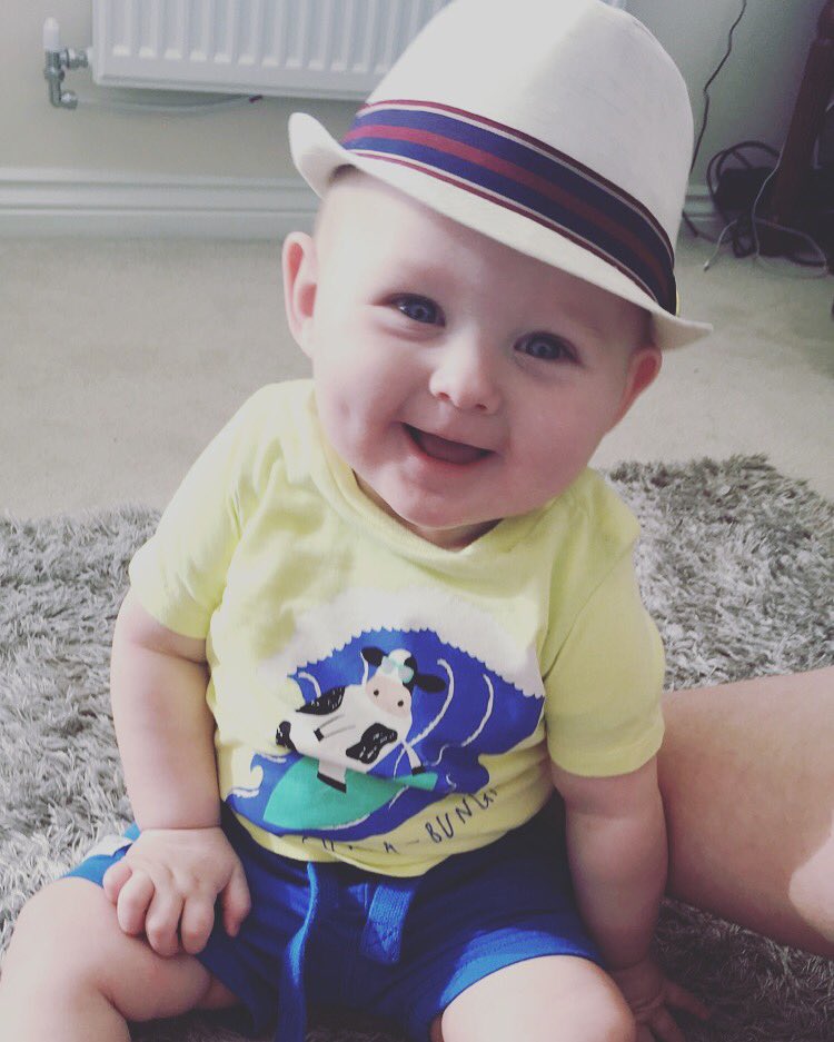 JamieLaird05's tweet photo. @HannahWarren91 how is our little man 1 years old tomorrow? #growingupquickly https://t.co/sF4PKJleef