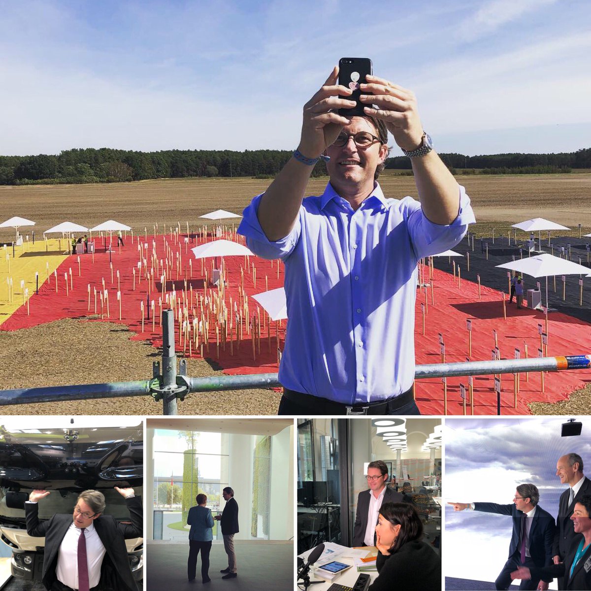 WAinetter's tweet photo. Unsere zweite Woche im #NeuigkeitenZimmer: #Digitalacker, #InnoTrans18, #IAA18 und die Plattform „Zukunft der Mobilität“. Das @BMVI wünscht Ihnen ein entspanntes Wochenende. https://t.co/UGBOA0bTJN