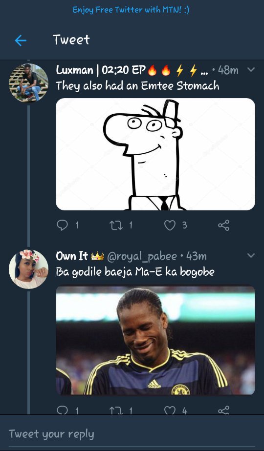 King_Yamzer2's tweet photo. Incase you missed It 😂😂😂 https://t.co/17MQjOEba9