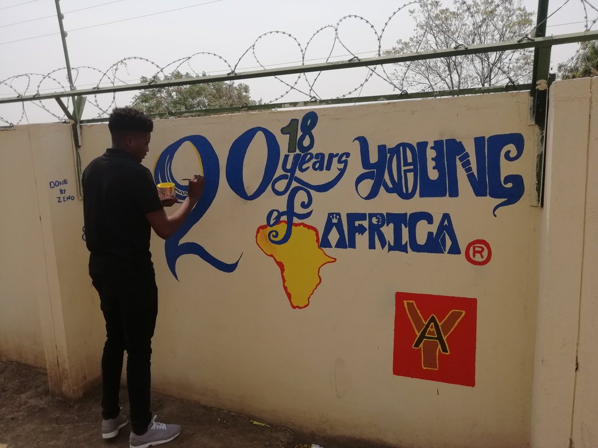 Celebrating 20yrs of giving #Empowerment to the #Youth of Southern Africa and bringing them 5 years a sunny future in #environmental #sustainability with #YoungAfrica #Namibia