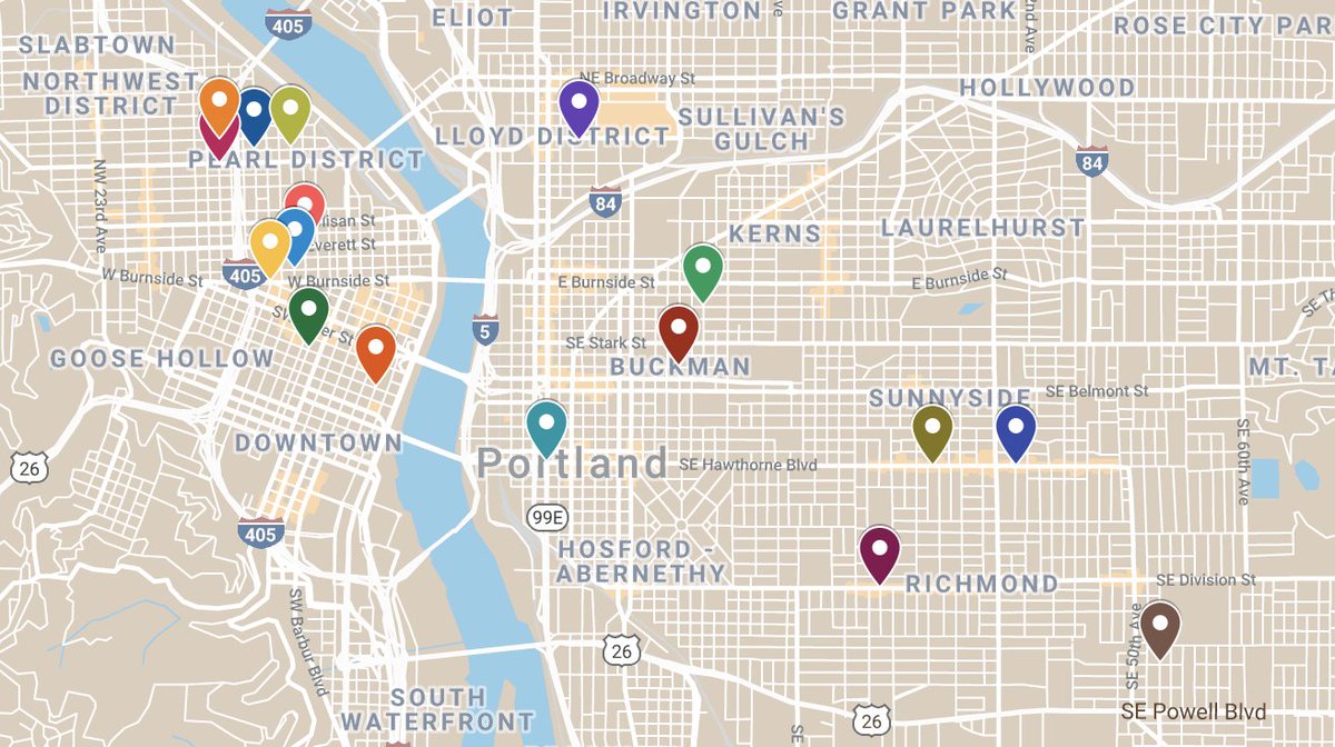 travelportland's tweet photo. Reinvent the way you think about public spaces. Today only, visit parking spaces that have been transformed into parks all over #PDX using this handy map here: https://t.co/9fHU5ols12 https://t.co/Y6isH8fH9Q