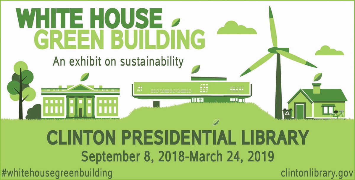 PlayLRGames's tweet photo. Great news! You can get FREE tickets for 2 to the #WhiteHouseGreenBuilding exhibit at the Clinton Presidential Library tomorrow (9/22/18) as part of the #Smithsonian Museum Day. Come check out our cool augmented reality app. Free tickets here: https://t.co/rlf1TkZgac https://t.co/SHnWvKXljm