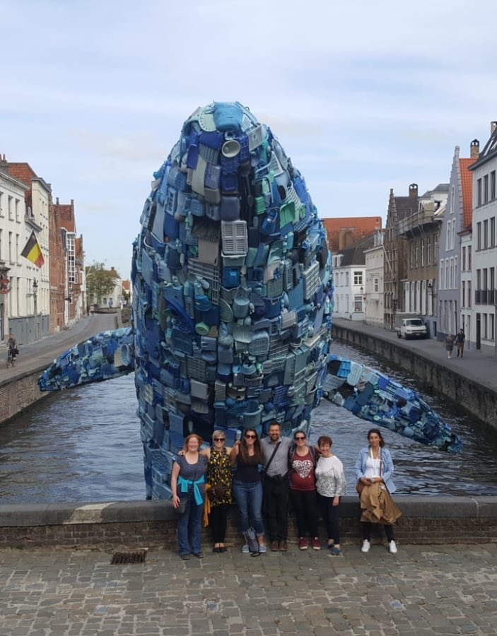 Tammy_N_J's tweet photo. Such a fantastic week at @EMBSsymposium in Oostende, representing @JNCC_UK and @CefasGovUK. An excellent programme and many new friends made. We will be back next year to claim the Yellow Submarine for the UK! #EMBS53 https://t.co/ugAVAx73oE