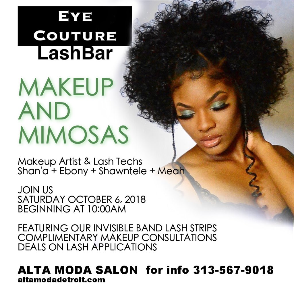 alonzopalmer's tweet photo. Join us for a look at our 3-D Mink Lashes and our 100% Mink Lashes, Eyelash Extensions, Individual Lashes, Eyebrow Arch Makeup Artist!
@fineassebony @so_surreall @slayed.by.shawny @twehnaturalhair
#detroitlash #detroitmua #glamourgjrls #browsandlash #detroitbeauty #shopaltamoda https://t.co/uWF7j5QasN