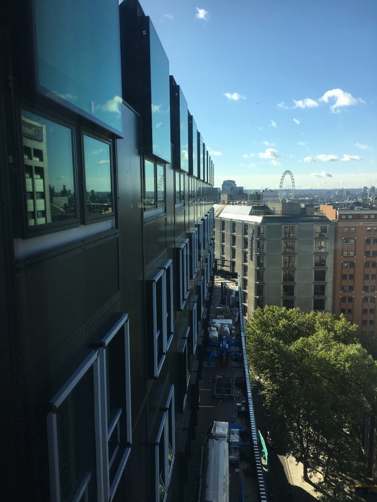jesslove189's tweet photo. Thank you @BritProp and @OxfordPropGrp for this morning’s presentation and tour of #ThePostBuilding - a redevelopment of the old Royal Mail Sorting Office into a mixed-use building with unique office space #BPFFutures https://t.co/WI4CxlR1AA