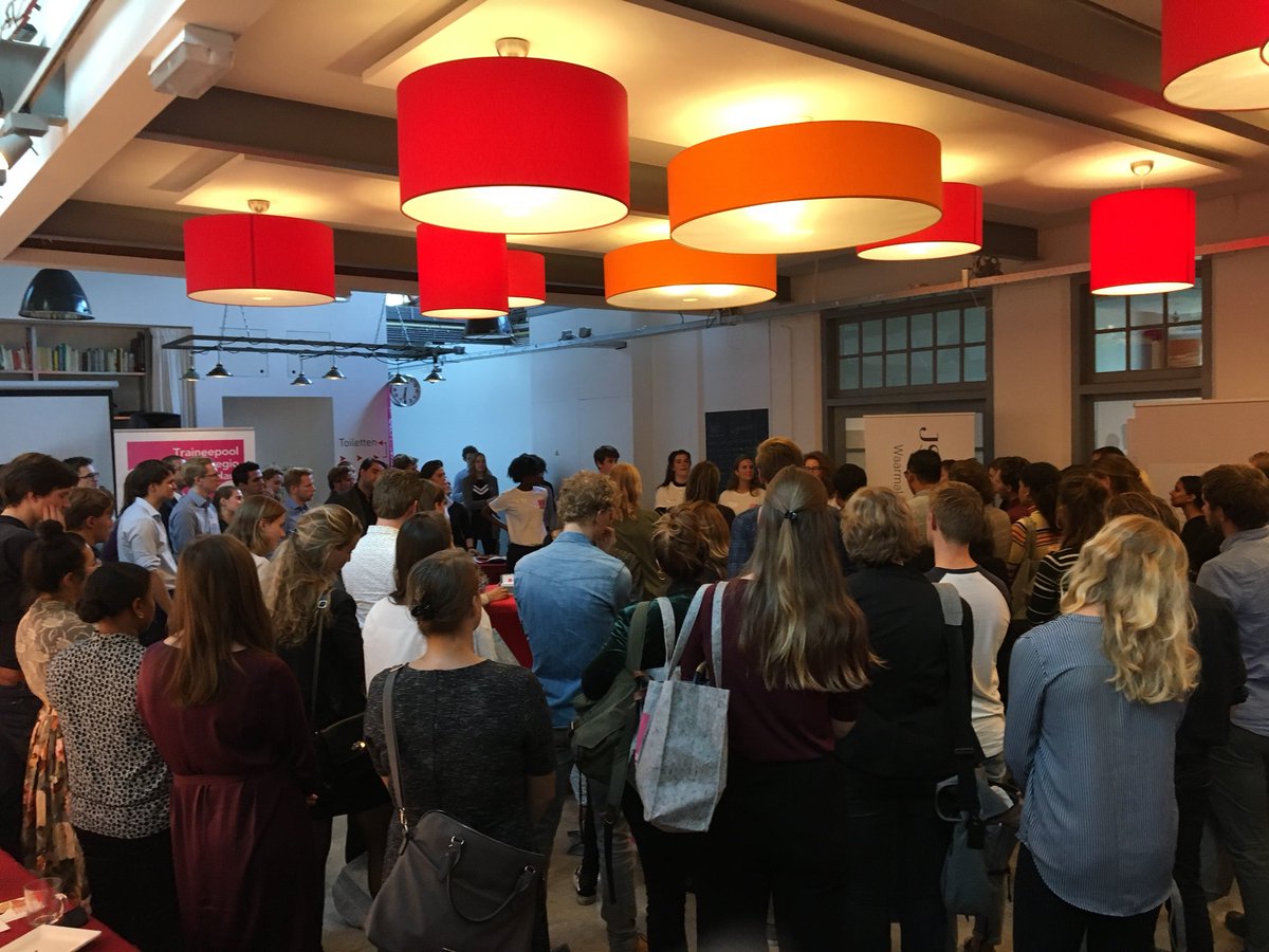 Vandaag een grote opkomst tijdens de Inhousedag van Traineepool MRA in Haarlem.