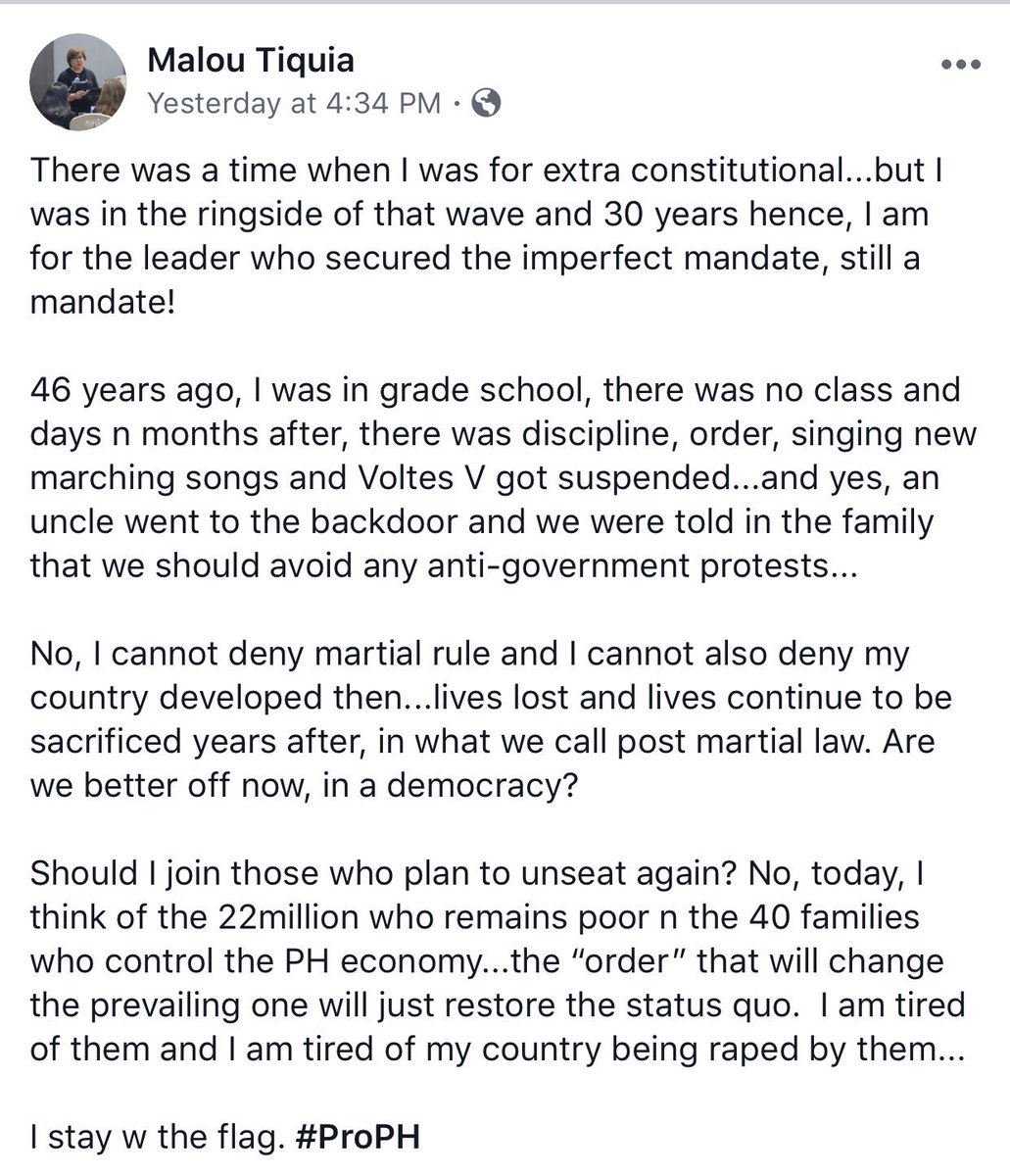 mystic1434's tweet image. I so agree with Ms @maltiq she is always inspiring us to go with what is good for the Country. Not for what is good in any political parties. Personally, i believe on the GOOD GOVERNANCE of PRRD. I am #ProPH